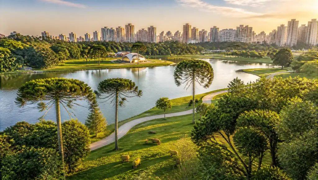 Parque Barigui em Curitiba